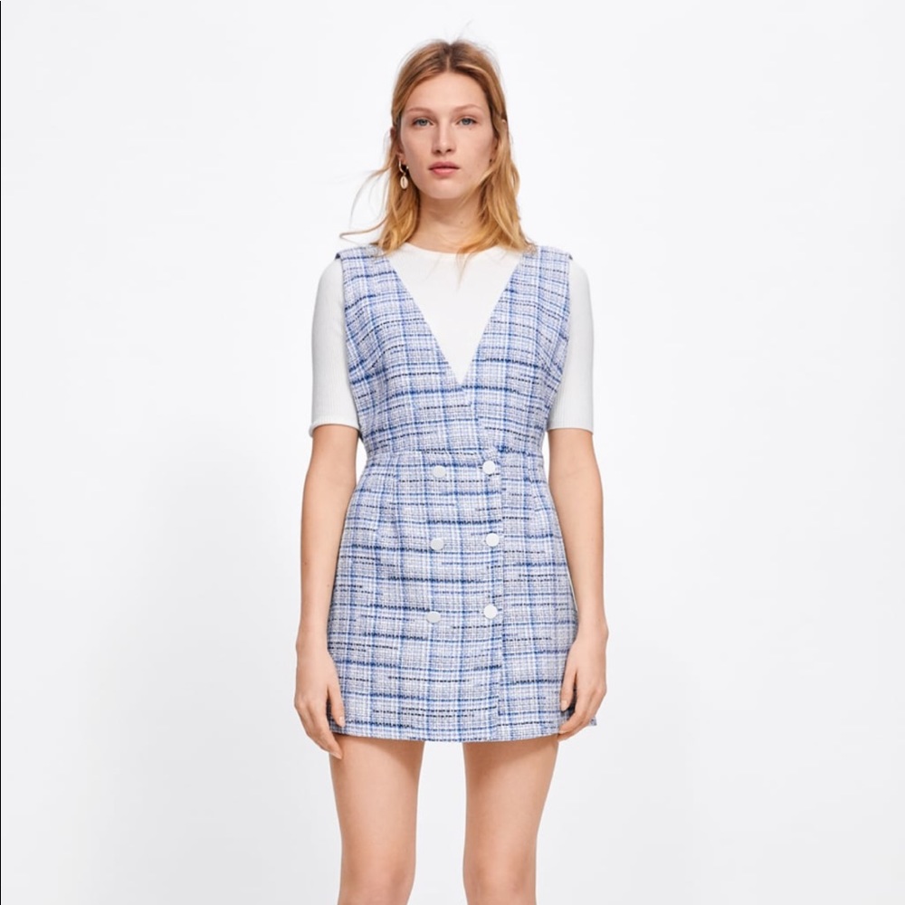 Zara Pinafore Dress